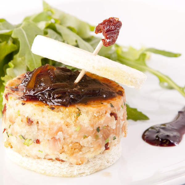 Hambúrguer de Salmão
