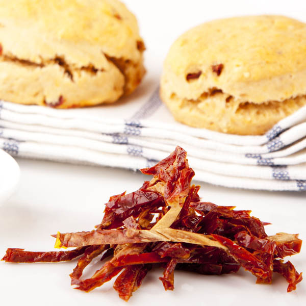 Scones de Tomate e Azeitonas