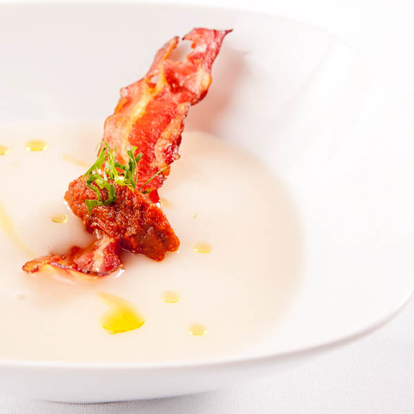 Sopa de Feijão branco com Bacon